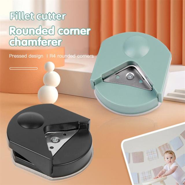 Small Corner Rounder Paper Puncher Cortador De Papel R4 Sharp Corner  Trimming Card Photo Paper Cutter Supplies Corner Trimmer - AliExpress